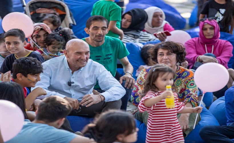 Çocuklar Damlacık Mahalle Şenliği’nde eğlendi