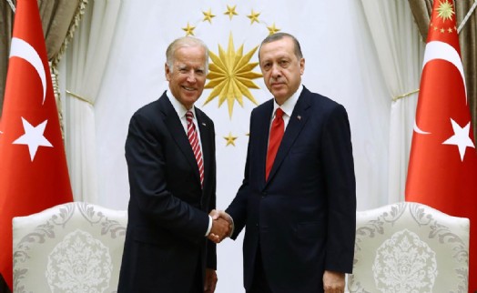 Cumhurbaşkanı Erdoğan, ABD Başkanı Biden ile görüştü