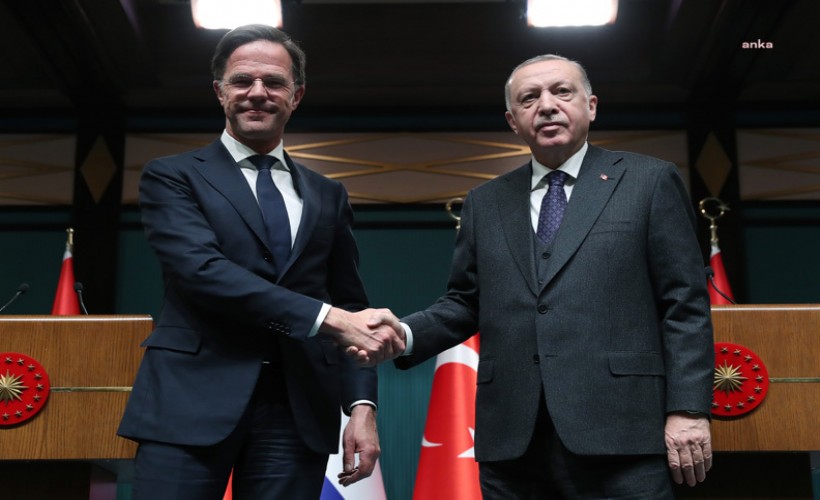 Cumhurbaşkanı Erdoğan, Hollanda Başbakanı Rutte ile görüştü