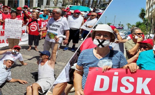 İzmir'de emeklilerden 'enflasyon canavar'lı zam tepkisi: Açlık sınırının katbekat altında!