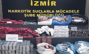 İzmir polisinden uyuşturucu tacirlerine geçit yok