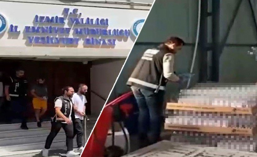 İzmir’de tonlarca sahte etil alkol ele geçirildi