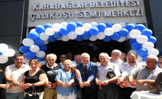 Karabağlar'daki Çalıkuşu Semt Merkezi görkemli bir törenle açıldı