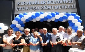 Karabağlar'daki Çalıkuşu Semt Merkezi görkemli bir törenle açıldı