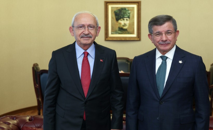 Kılıçdaroğlu, Davutoğlu ile görüştü