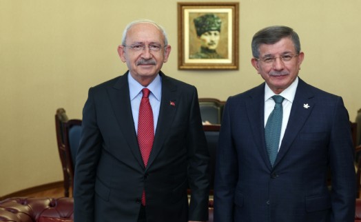 Kılıçdaroğlu, Davutoğlu ile görüştü