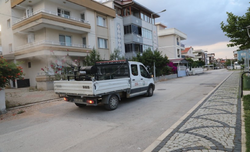 Menderes’te haşere ile mücadele