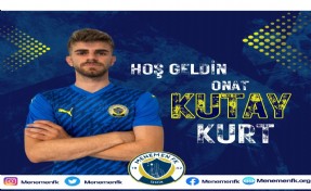 Menemen FK, Onay Kutay Kurt'u kadrosuna kattı