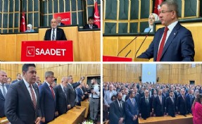 SAADET’in ilk Meclis grup toplantısı ilk kez toplandı