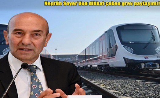 Soyer’den ‘grev’ açıklaması! Sendikaya 'sağduyu' çağrısı... İzmirlilere mesaj!