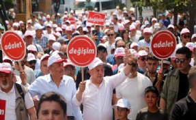 Tanju Özcan'ın Ankara'ya 'Değişim ve Adalet' yürüyüşü başladı