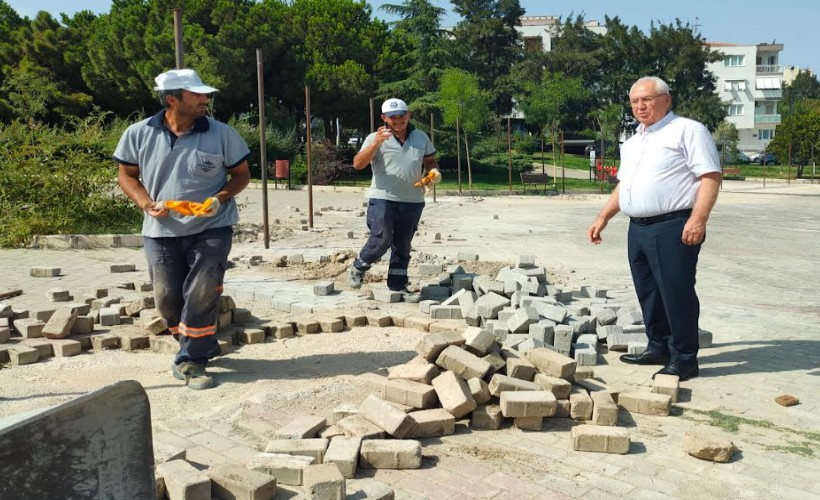 Yeşilyurt'ta geçici pazar alanı hazır!