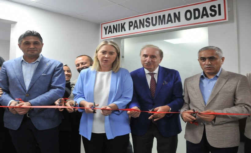 Aliağa Devlet Hastanesinde yanık ünitesi hizmete açıldı