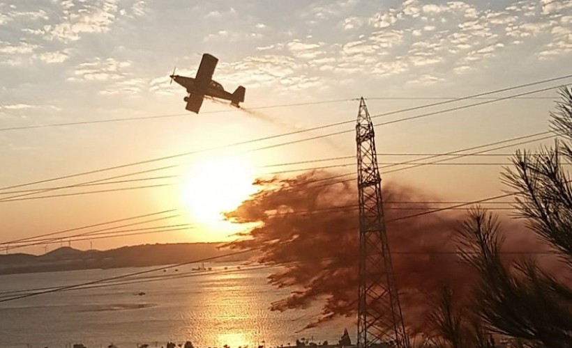 Aliağa’daki orman yangını kontrol altına alındı