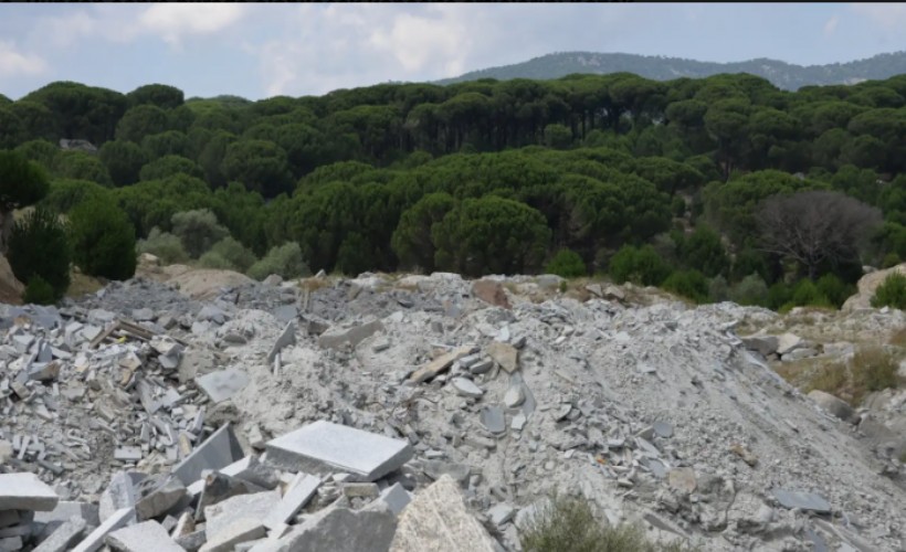 Bakanlıktan Bergama'daki Granit Ocağı ile ilgili flaş karar!