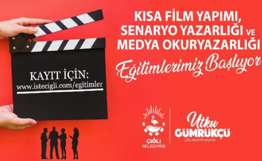 Çiğli'de medya ve sinema eğitimlerinin kayıtları başladı