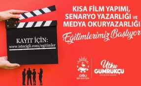 Çiğli'de medya ve sinema eğitimlerinin kayıtları başladı