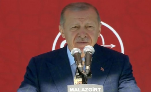 Cumhurbaşkanı Erdoğan Malazgirt'te: Artık asıl hedeflerimize yönelmenin vaktidir