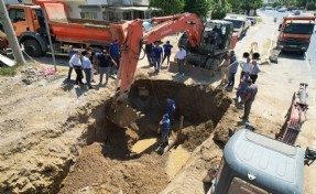 İZSU’dan Özdere’deki arızaya anında müdahale