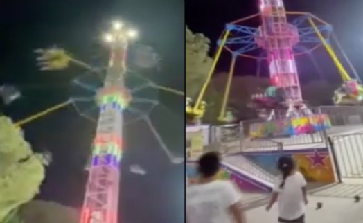 İzmir'deki lunapark kazasına ait yeni görüntüler ortaya çıktı