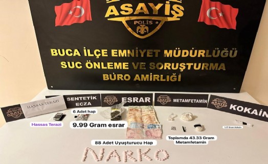 İzmir’de zehir evine operasyon: 1 tutuklama