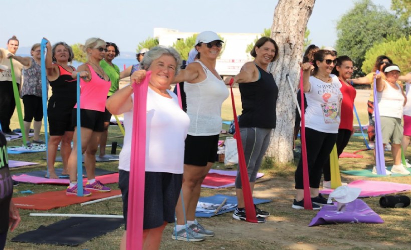 Menderes’te pilates kursları büyük ilgi görüyor