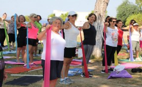 Menderes’te pilates kursları büyük ilgi görüyor