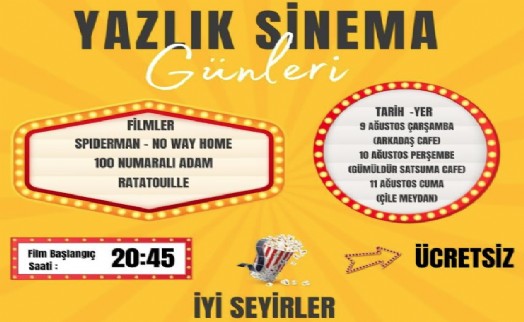 Menderes’te sinema zamanı