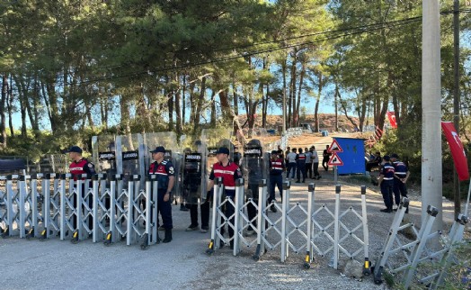 Akbelen’de jandarma nöbet alanına girdi, çadırlar söküldü!