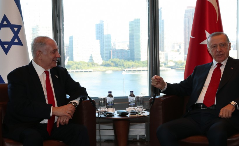 Cumhurbaşkanı Erdoğan, İsrail Başbakanı Netanyahu ile görüştü