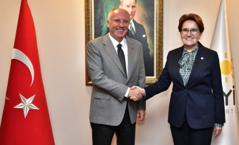 İYİ Parti lideri Akşener, Muharrem İnce ile görüştü