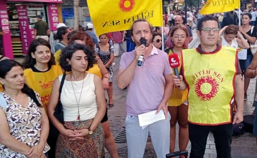 İzmir'de KHK eylemi; İhraçlar politik bir tutumdur