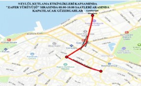 İzmir’de bazı yollar geçici olarak trafiğe kapatılacak