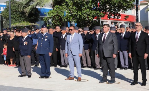 Menderes’te gaziler unutulmadı