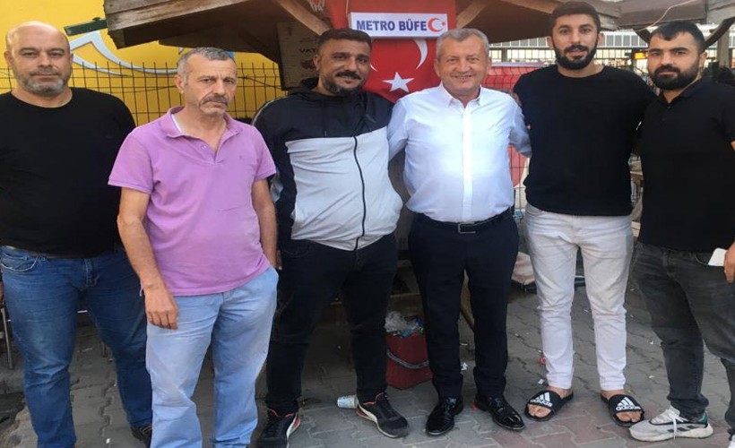 CHP'ye geri dönen Tahir Şahin sahaya indi: 'Vira Bismillah' dedi