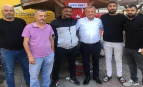 CHP'ye geri dönen Tahir Şahin sahaya indi: 'Vira Bismillah' dedi