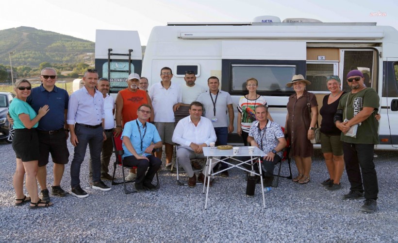 Seferihisar'da karavan park hizmete açıldı