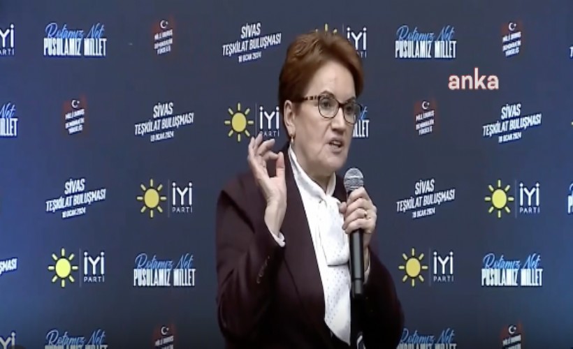 Akşener Sivas'ta: 2028'de bizi iktidar etmenizi istiyorum!