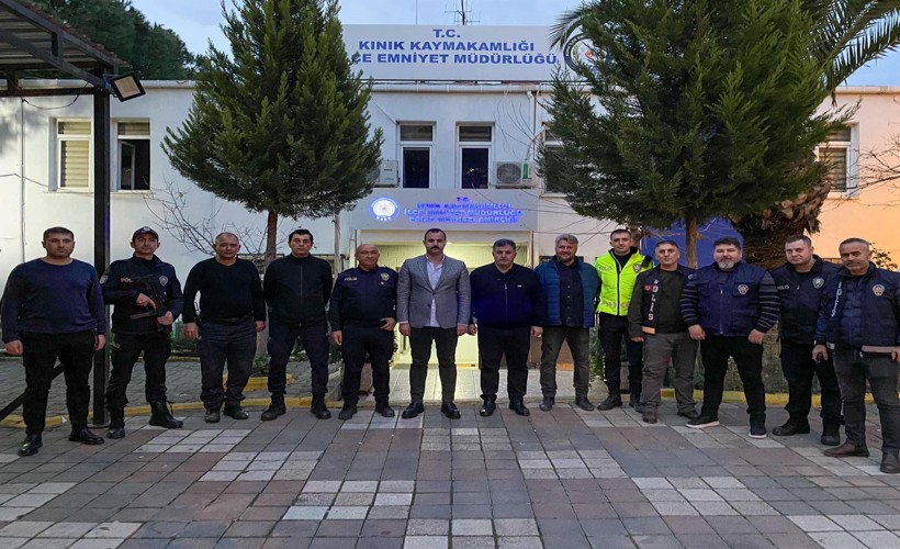 Başkan Doğruer bu yıl da yeni yılda görevi başındaki vatandaşları unutmadı