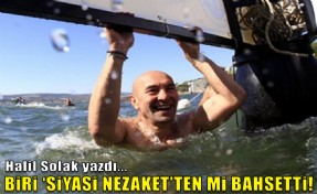 Biri ‘Siyasi nezaket'ten mi bahsetti!