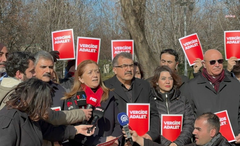 CHP, vergide adalet düzenlemesini TBMM gündemine getirdi