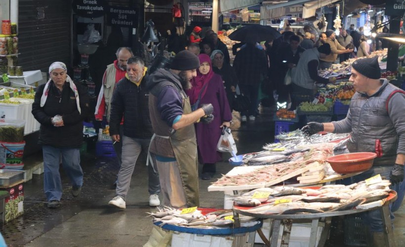 Hava şartları balık tezgahlarını etkiledi