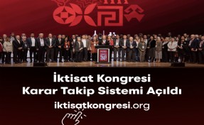 İktisat Kongresi takip sistemi yayında