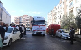 İzmir İl Milli Eğitim Müdürlüğünden Gazze’ye yardım tırı