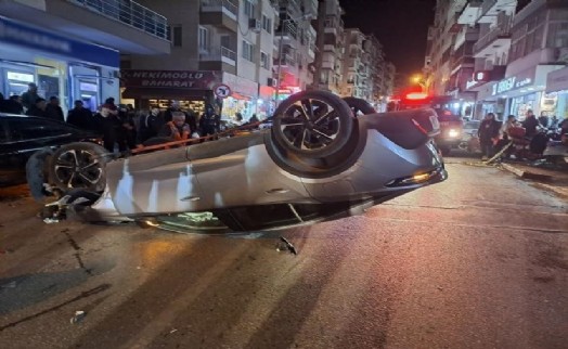 İzmir’de silahla yaralandıktan sonra ölen kişinin yaptığı kaza kameraya yansıdı