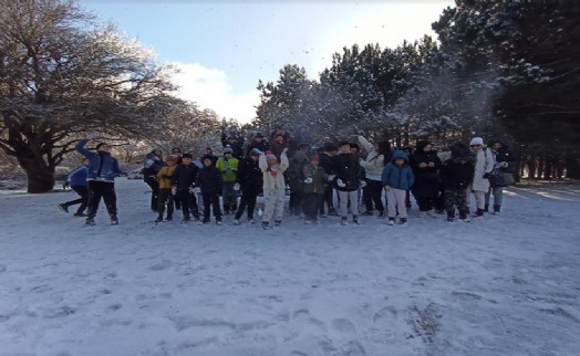 Konaklı minik sporculara yarıyıl tatili hediyesi Spil gezisi