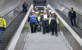 Narlıdere Metrosu’nda geri sayım başladı