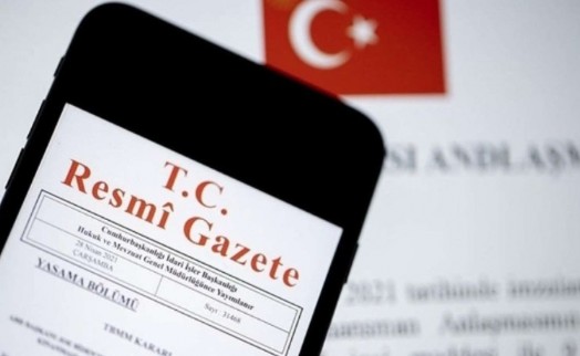 TBMM kararları Resmi Gazete'de