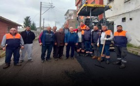 Vatandaşlardan Başkan Selvitopu'na asfalt teşekkürü