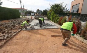 Yarımada’da üst kaplama çalışmaları ile konforlu yollar